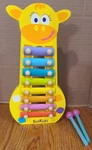 Boikido Giraffe Xylophone Wooden Musical Toy With Drum Sticks. Fixed Price $20.00.