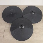 3 Alesis 10" Pads - 2 Single Zone & With Choke. Cymbals Only.. Fixed Price $49.99.