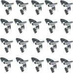 Vintage Butterfly Bass Drum Claws 20 Pack Chrome Hooks For Kick. Fixed Price $54.77.