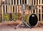 Dw Collectors Standard Maple Gold Abalone Drum Set - 22,8,10,12,14,16 SO#1423477. Fixed Price $6698.75.