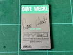 Yamaha Rhythm Sound Card RSC3071 Dave Weckl RY30. Fixed Price $100.00.