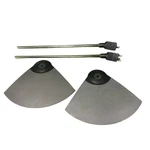 Lot Of 2 Yamaha PCY65 Electronic Cymbal Pad With Mounting Arms Dtx Series Grey. Fixed Price $54.95.