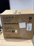 Pearl Decade Maple Drum Kit DMP262 Satin Black Burst - Rrp: 1200.00 New. Fixed Price $1175.39.