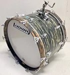 Ludwig 14 X 22 Black Oyster Pearl Drum Kit Bass With B/o Badge 813572. Fixed Price $599.99.