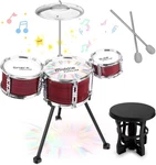"juego De Bateria Juguete Para Ninos Bombo Tambores Regalo Top. Fixed Price $49.99.