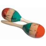 Gp Percussion Mmar Tri-color Wooden Mexican-style Maracas, 2-PACK. Fixed Price $16.99.