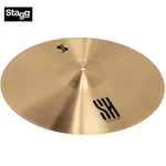 Stagg 16" Regular B20 Bronze Hand Hammered Medium Crash Cymbal SH-CM16R. Fixed Price $125.99.