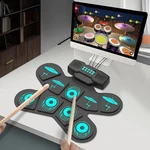 Roll-up Electric Set 9-PAD Portable Practice Kit Usb Desktop. Fixed Price $39.61.