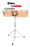 Lp Latin Percussion 13", 14" Giovanni Prestige Bronze Timbales Drums W/ Stand. Fixed Price $799.99.