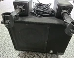 Yamaha MS100DR Electronic Drum Monitor W/50W 8 Ohm Satellite Speakers And Mounts. Fixed Price $499.99.