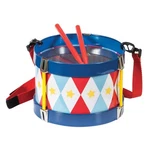 Schylling Tin With Adjustable Strap And Two Wooden Drumsticks. Fixed Price $22.99.