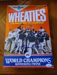Harmon Killebrew Signed Auto Cereal Box Wheaties Jsa Coa 1987 World Champions Sc. Fixed Price $60.00.