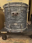Pearl Vision Vsx Series 22" Black Strata Bass Drum. Wrap.. Fixed Price $275.00.