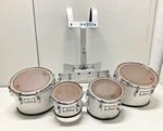 Pearl Marching Band Tenors Quad Tom Drums With Harness 8 10 12 13. Fixed Price $249.99.