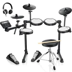 Donner DED-200 Lite Electric Drum Set With Headphones Throne Melodics Lessons. Fixed Price $279.99.