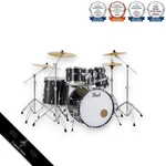 Pearl RS525SCWNC2CSN #31 Jet Black Roadshow Standard Drum Set With Crash Cymbal. Fixed Price $2497.79.