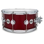 Dw Collector's Ssc Maple Finish Ply Snare Drum 14 X 65 Ruby Glass. Fixed Price $695.00.