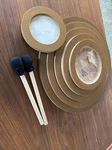 Remo Not Loud Sound Shapes Circle Pack Nsl Discs 6 Drum Practice. Fixed Price $80.00.