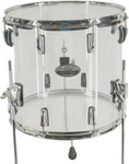 Pearl Crystal Beat 14" X 13" Floor Tom Ultra Clear Spider Cracks. Fixed Price $236.55.