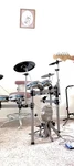 Simmons Titan 70 Mesh Heads, Triple Zone Cymbals. Fixed Price $500.00.