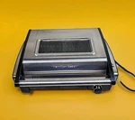 Hamilton Beach 25361 Searing Contact Grill - Silver Tested & Works. Fixed Price $54.00.