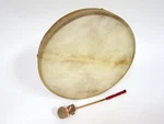 16" Dobani Wooden Frame Drum W/ Beater Tunable. Fixed Price $89.99.