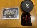 New Tama 50TH Anniversary Included Set Red Tuning Key Photo Card. Fixed Price $170.04.