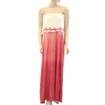 Love Lynne's World Dip Dye Maxi Tube Dress Floral Patchwork New 268017. Fixed Price $8.99.