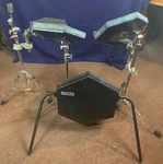 1980'S Simmons Drum Kit With Stands SDS1000 5-CHANNEL Module. Fixed Price $2799.00.