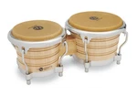 Latin Percussion LP201AX-2 7-1/4" And 8-5/8" Bongos Natural With Chrome Hardwa. Fixed Price $417.99.