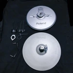 Roland VH-12 V-drums Electronic Hi-hat Cymbal Pad Dual Trigger Silver Junk. Fixed Price $257.50.