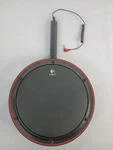 Guitar Hero Logitech Wireless Drum Controller Xbox 360 Red Replacement. Fixed Price $35.00.